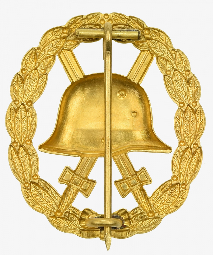 Verwundetenabzeichen für die Armee und Kolonialtruppen Gold durchbrochen